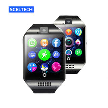 SCELTECH Bluetooth Smart Watch S18 With Camera Facebook Whatsapp Twitter Sync SMS Support SIM TF Card For IOS Android Phone