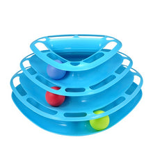 New Funny Pet Toys Cat Crazy Ball Disk Interactive Amusement Plate Play Disc Trilaminar Turntable Cat Toy 5 Style