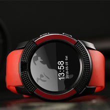 Fashion Q7 Passometer Smart watch with Touch Screen camera TF card Bluetooth smartwatch for Android Phone  Russian clock