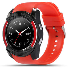 Fashion Q7 Passometer Smart watch with Touch Screen camera TF card Bluetooth smartwatch for Android Phone  Russian clock