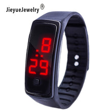 Cheap Women's Watches Rubber LED Ladies Watch Date Sports Women Bracelet Silicone Digital Wrist Ladies Watch Clock Reloj Mujer