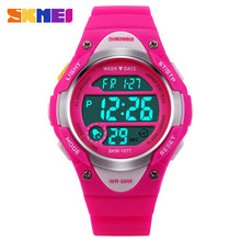 skmei Children Watches Digital Watch Sports Alarm Stopwatch Hour 50M Waterproof Dress Watches Children's Night Light function