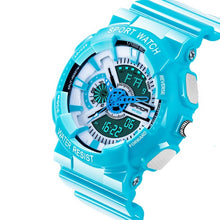 2017 SANDA Functional Outdoors Fashion Mens Watches Sport Watch Men Waterproof Resistant Military Clock relogio masculino 299