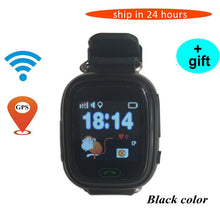 Free Shipping Q90 GPS Phone Positioning Fashion Children Watch 1.22Inch Color Touch Screen WIFI SOS Smart Watch Baby Q80 Q50 Q60