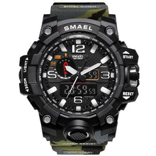 SMAEL Sport Men Watch Dual Display Digital Watch Men Led Waterproof Wristwatch Military Male Clock Relogio Masculino Hodinky 41