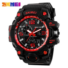 SKMEI Military Watch Men Waterproof Sport Watch For Mens Watches Top Brand Luxury Clock Man Digital watch Relogio Masculino 1155