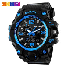 SKMEI Military Watch Men Waterproof Sport Watch For Mens Watches Top Brand Luxury Clock Man Digital watch Relogio Masculino 1155