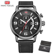 Top Brand Luxury Chronograph Quartz Watch Men Sports Watches Military Army Male Wrist Watch Clock MINI FOCUS relogio masculino