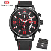 Top Brand Luxury Chronograph Quartz Watch Men Sports Watches Military Army Male Wrist Watch Clock MINI FOCUS relogio masculino
