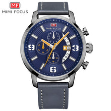 Top Brand Luxury Chronograph Quartz Watch Men Sports Watches Military Army Male Wrist Watch Clock MINI FOCUS relogio masculino