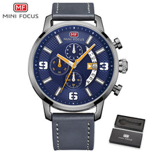 Top Brand Luxury Chronograph Quartz Watch Men Sports Watches Military Army Male Wrist Watch Clock MINI FOCUS relogio masculino