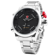 Luxury Package Box SHARK Sport Watch Brand Reloj Hombre Calendar Digital Army Quartz Military LED Steel Wrist Watches /SH103-108
