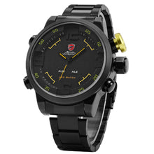Luxury Package Box SHARK Sport Watch Brand Reloj Hombre Calendar Digital Army Quartz Military LED Steel Wrist Watches /SH103-108