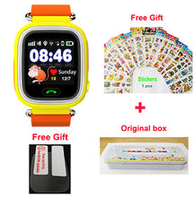 GPS Q90 Smart baby Watch with Touch WIFI Location SOS Call pedometer Tracker for Kid Safe Anti-Lost Monitor Device PK Q100 Q80