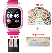 GPS Q90 Smart baby Watch with Touch WIFI Location SOS Call pedometer Tracker for Kid Safe Anti-Lost Monitor Device PK Q100 Q80