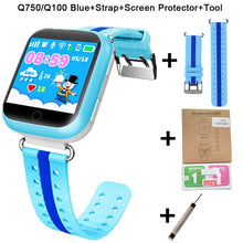 Original GPS Smart Watch Q750 Q100 Baby Smart Watch With 1.54inch Touch Screen SOS Call Location Device Tracker for Kid Safe