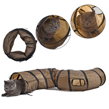 Funny Cat Toy Solid Tunnel Foldable Product For Kitten Rabbit S Shape Novel Design Cat Training Playing Toy High Quality